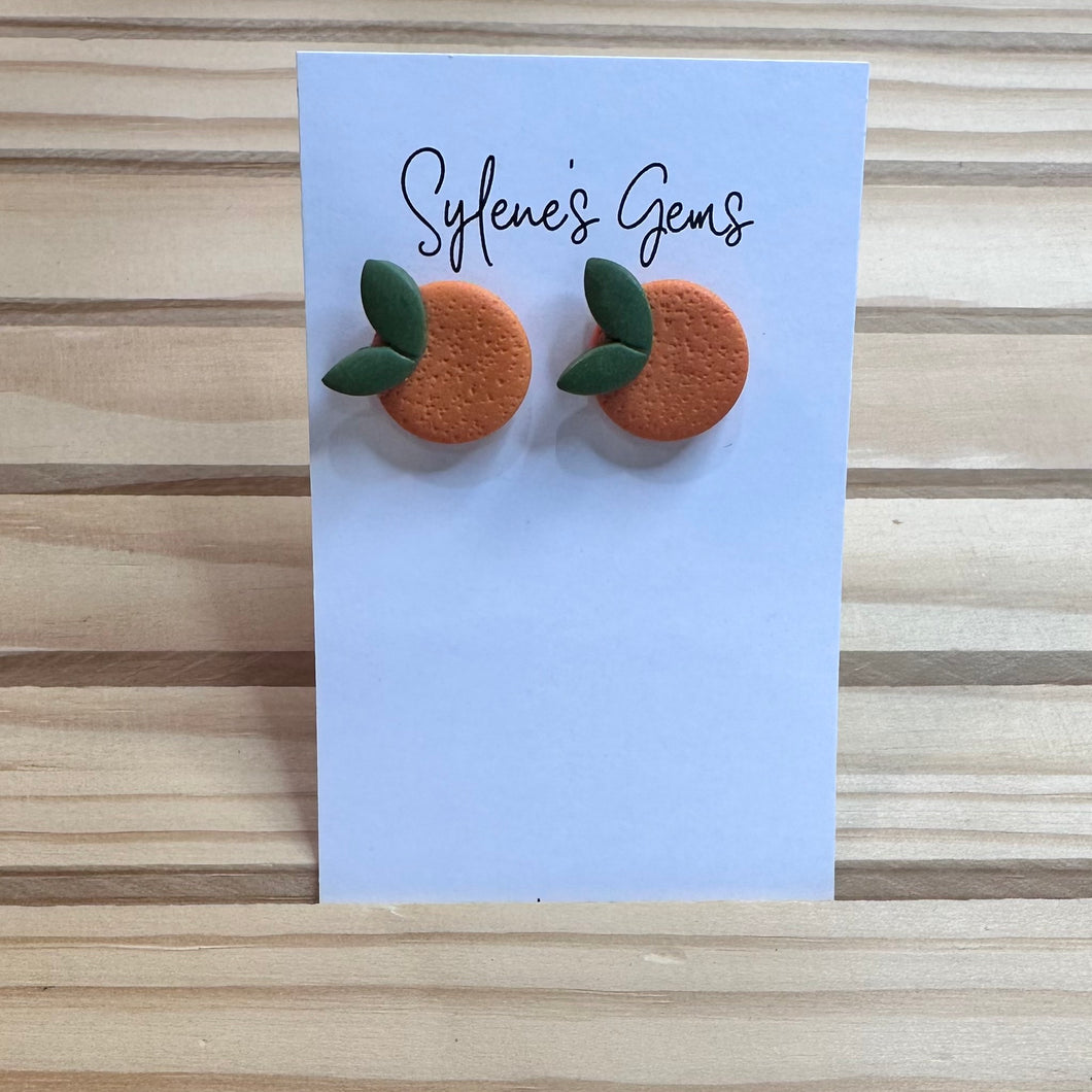 Orange Studs