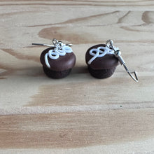 Load image into Gallery viewer, Hostess Cupcake Dangles
