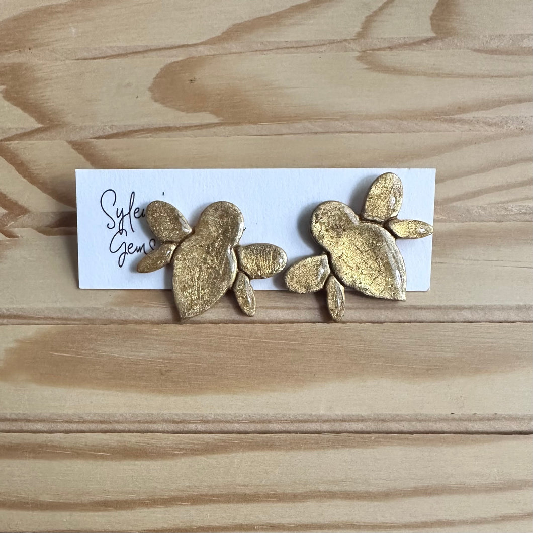 Golden Bee Studs