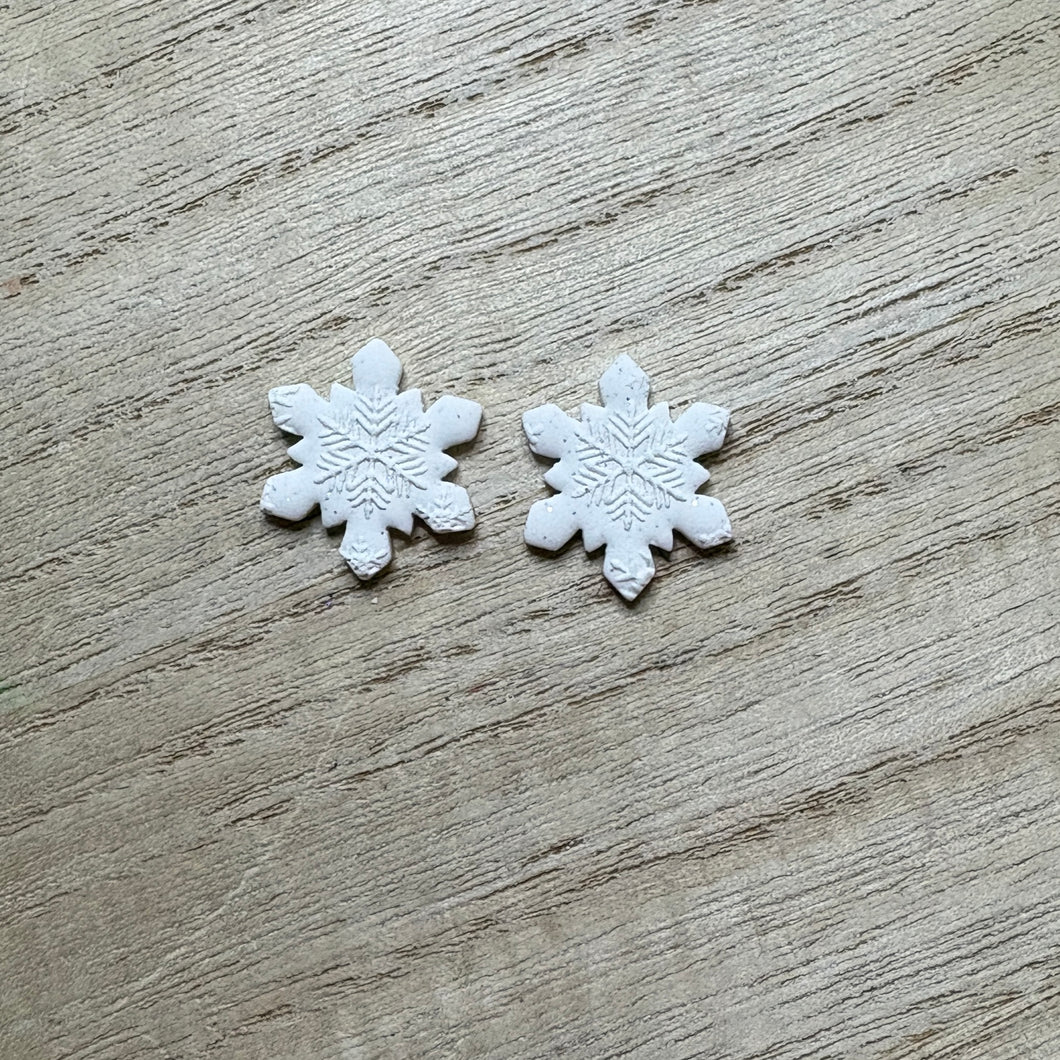 Statement Snowflake Studs